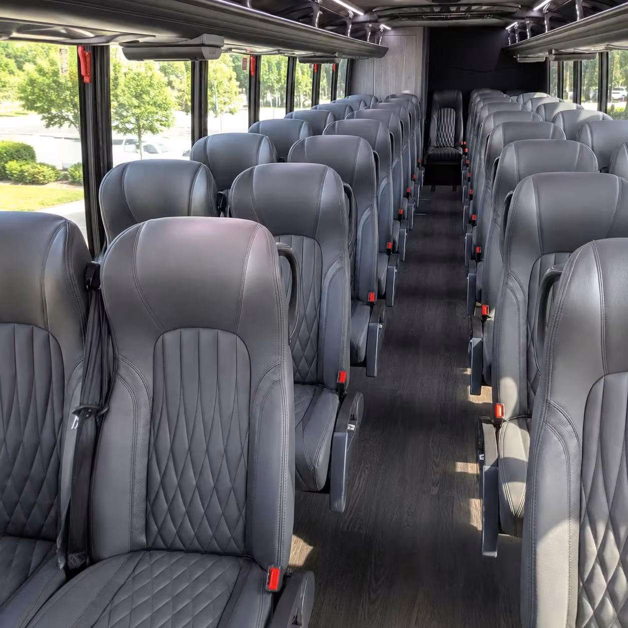 30 passenger minibus inside