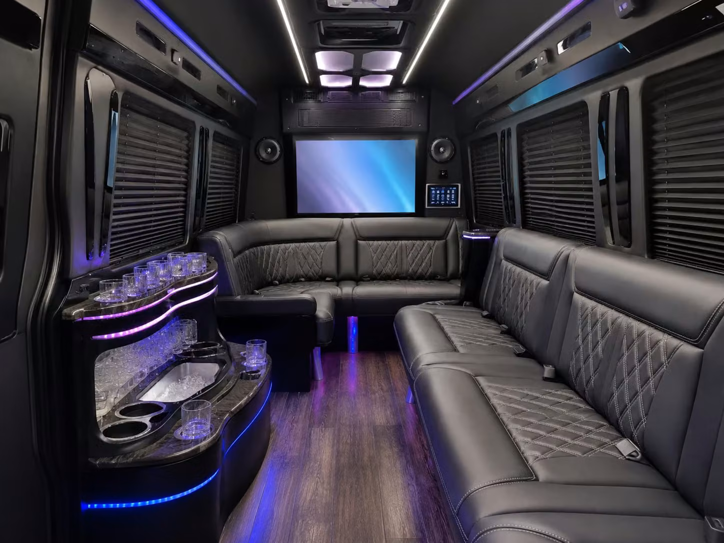 bridal party transportation to salinas wedding venues and getting ready locations