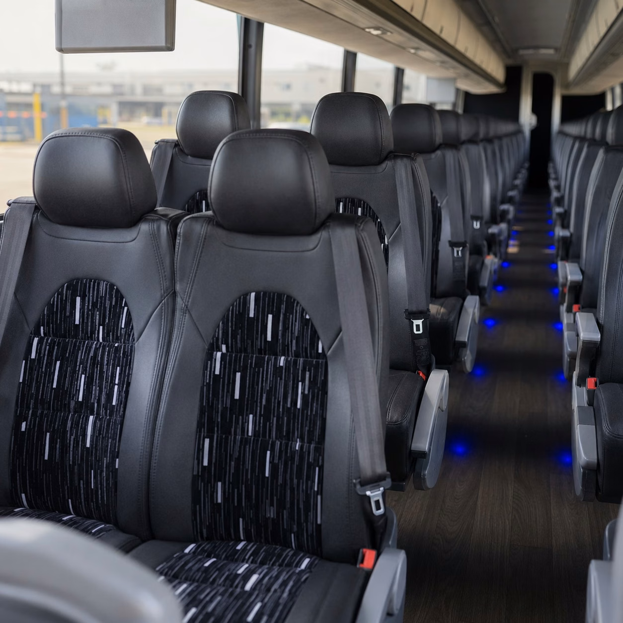 charter buses for guest shuttles between salinas hotels and wedding venues