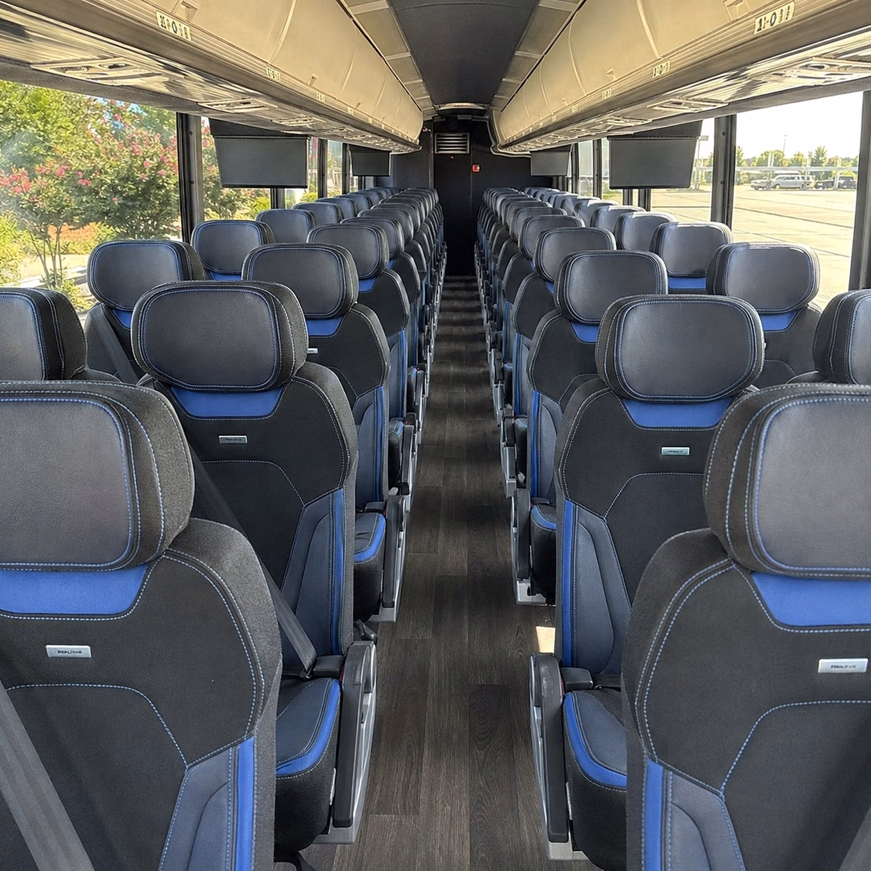 salinas charter bus interior gallery