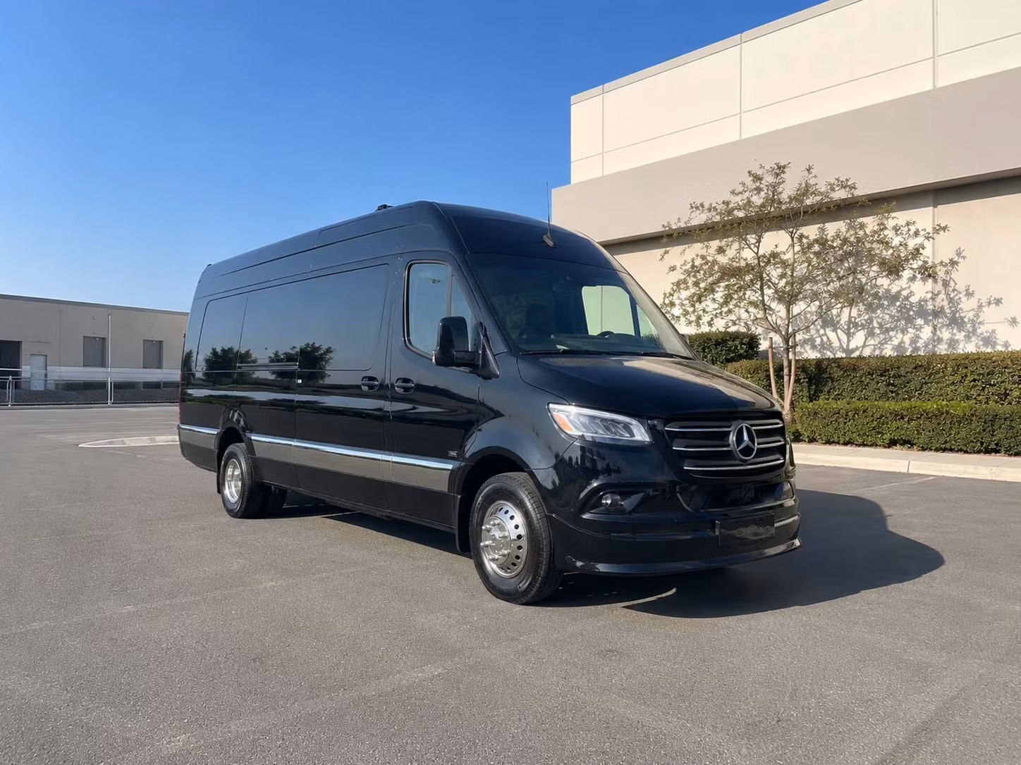 sprinter van with driver